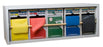 CanDo Dispens-a-Band Rack with REP Band - Exercise Resistance Band Storage Rack With Bands 6 X 12 X 41 Inch - 10-5488