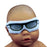 NeoShades - Phototherapy Eye Protector Pediatric Large Tabs - N722