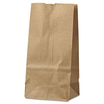 Lagasse General Supply Grocery Bag Brown Kraft Paper 2 lbs. - BAGGK2500