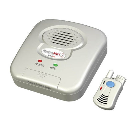 Logic Mark FreedomAlert Personal Emergency Response System 0-3/4 X 1-1/4 X 3 Inch White / Blue - 35911
