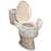 Bath Safe - Raised Toilet Seat with Arms 3-1/2 Inch Height White 300 lbs. Weight Capacity - 725753311