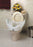 Maddak Raised Toilet Seat with Arms 11-1/2 Inch Height White 300 lbs. Weight Capacity - 725753111