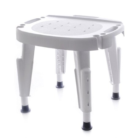 Maddak Maddak Shower Chair Removable Arm Without Backrest 16 to 21 Inch Height - 727142021