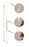 Stander - Security Pole / Grab Bar White Powder-Coated Steel - 1150-W