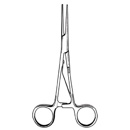 Sklar - Applying Forceps McKenzie 5-3/4 Inch Length OR Grade Stainless Steel NonSterile Ratchet Lock Finger Ring Handle Straight - 50-4157