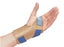 Freedom Wrist-Trainer Gauntlet - Wrist Support AliSoft Material / Nylon Left Hand Blue / Tan Large - 5720/NA/LL