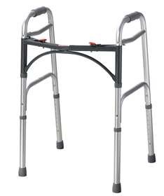 drive - Bariatric Walker Adjustable Height Aluminum Frame 500 lbs. Weight Capacity 32 to 39 Inch Height - 70584
