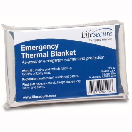 LifeSecure - Thermal Blanket 54 X 84 Inch - 70200
