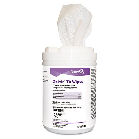 Lagasse Oxivir Tb Surface Disinfectant Cleaner Alcohol Based Wipe 60 Count Canister Disposable Cherry Almond Scent - DVO5388471