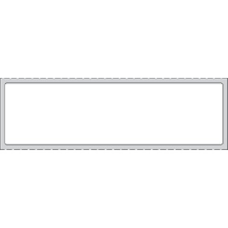 PDC - Blank Label pdc Thermal Label White Paper 1/2 X 1 Inch - THERMT20