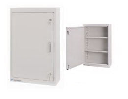 Lakeside Manufacturing - Narcotic Cabinet Metal 2 Shelves With Double Lock - LNC-2