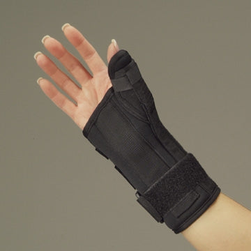 Deroyal - Wrist / Thumb Splint DeRoyal Foam Right Hand Black 2X-Large - A125209