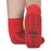 Pillow Paws Risk Alert Terries - Slipper Socks 3X-Large Red Ankle High - 3807-001