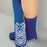 Pillow Paws Your Way - Slipper Socks Child Royal Blue Mid-Calf - 7142