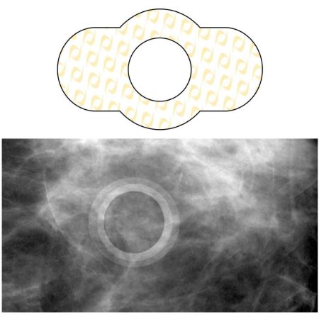 Spee-D-Ring - Skin Marker Yellow / White 0.5 Inch Inside Ø - SDG-M612