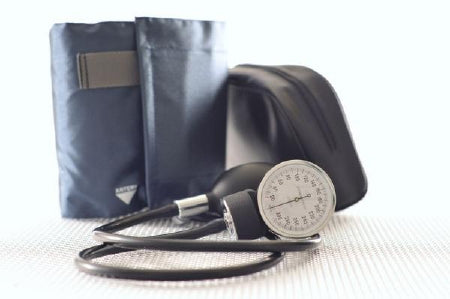 Kerma Medical Products Aneroid Sphygmomanometer Kit Pocket Style Hand Held 2-Tube Adult Size Arm - 4200