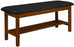 McKesson - H-Brace Exam Table Fixed Height - 2064F-BLKDCHRY