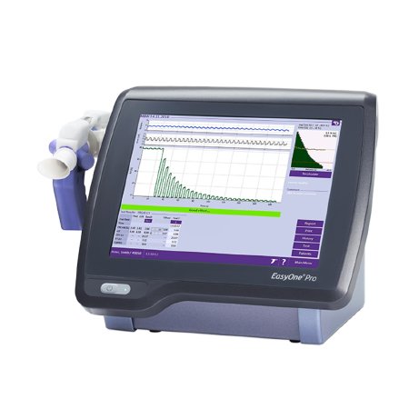 EasyOne - Spirometer System Single Breath CO Diffusion Touch Screen Display Disposable Mouthpiece - Ndd Medical Technologies - 3100-00