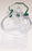 Salter Labs Salter Labs Oxygen Mask Elongated Style Adult User One Size Fits Most Adjustable Elastic Head Strap - 8110-7-50