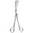 Sklar Sklar Grasping Forceps Overstreet 9-1/4 Inch Premium OR Grade Stainless Steel NonSterile NonLocking Finger Ring Handle Straight Smooth Fenestrated Jaws - 33-1050