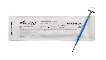 McKesson McKesson Argent LEEP/LLETZ Electrode 10 X 20 mm Tungsten Wire Loop Disposable Sterile - 466