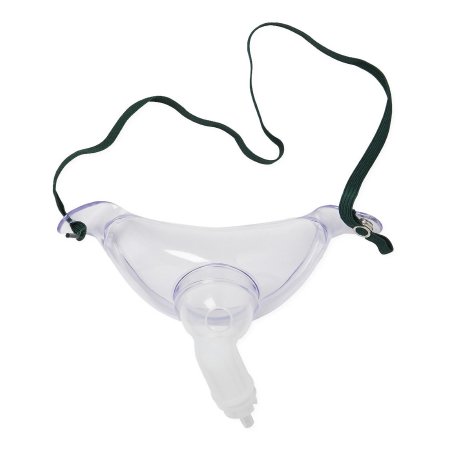 Medline - Tracheostomy Mask Collar Style Adult One Size Fits Most Adjustable Head Strap - HCS245E