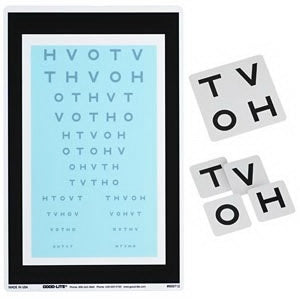 GOOD-LITE - Eye Chart Good-Lite 10 Foot Measurement Acuity Test - 904031