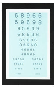 Good-Lite Insta-Line Eye Chart - 904029