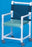 IPU IPU Shower Chair ipu Fixed Arm PVC Frame Mesh Back - SC200-OS-FS