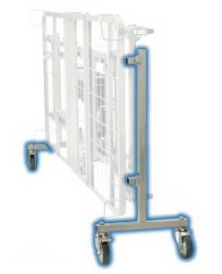 Span America - Bed Transport Dollies Set For Advantage, Rexx and Rexx Fast Models - Q6587