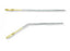 Gynex - Tenaculum 25 cm, 1 to 2 mm Tip, Stainless Steel, Braun, Straight Handle - T2230