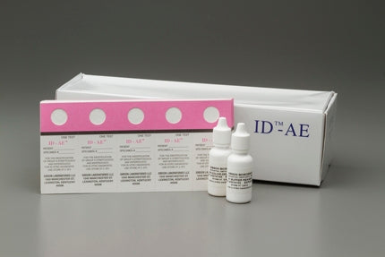 Troy Biologicals ID-AE Rapid Test Kit Microbial Identification Group A Streptococcus and Group D Enterococci Identification Bacteria Colony Sample 50 Tests - 60060