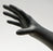 Innovative Healthcare Corporation NitriDerm Ultra Black Exam Glove Small NonSterile Nitrile Standard Cuff Length Textured Fingertips Black Chemo Tested - 187100