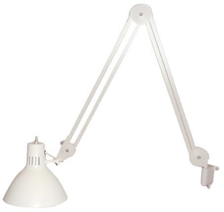 Luxo Corp Luxo Exam Light Clamp Mount Fluorescent 23 Watt Light Gray - K142110001