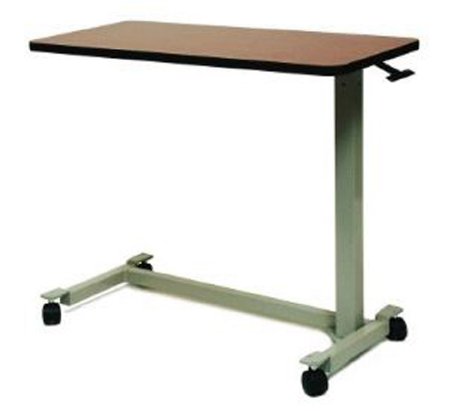 Graham-Field Overbed Table Non-Tilt Automatic Lift / Infinite Stop 21 to 32 Inch Height Range 21 to 32 Inch Height Range - A793053