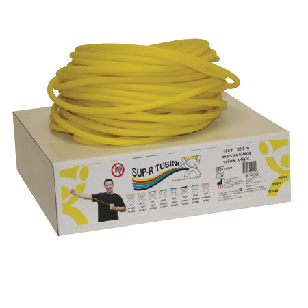 Fabrication Enterprises Val-u-Tubing Exercise Resistance Tubing Orange 25 Foot Length Light Resistance - 1063862