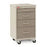 Basix - Compact Cart and Drawers 18-1/2 X 19-1/4 X 34-1/2 Inch Two Tone 24 Inch Drawer Space - MBC1210TL