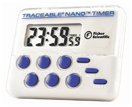 Traceable - Electronic Alarm Timer Lab Timer 24 Hours Digital Display - 1464983