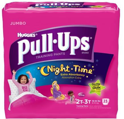 Kimberly Clark Pull-Ups Night-Time Toddler Training Pants Pull On 3T to 4T Disposable Heavy Absorbency - 41265