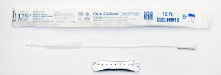 Cure Medical Cure Catheter Urethral Catheter Straight Tip Hydrophilic Coated Plastic 12 Fr. 16 Inch - HM12