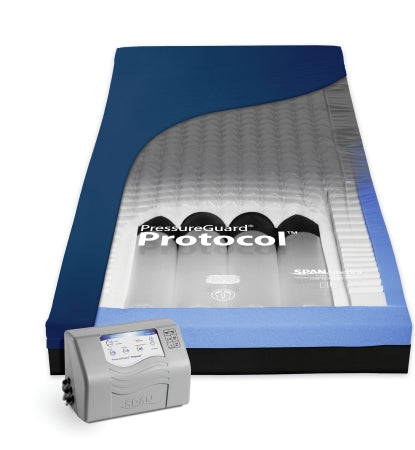 Span America PressureGuard Protocol Bed Mattress Low-Air-Loss / Alternating Pressure 84 X 35 X 7 Inch - P8435-29