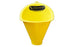 C2R Global Manufacturing Rx Destroyer Funnel Yellow, Plastic - RXFUN