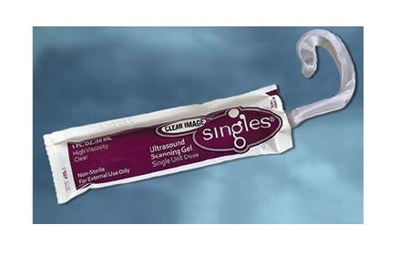 Cone Instruments Clear Image Singles Ultrasound Scanning Gel 400 Packets Dispensing Carton - 900935