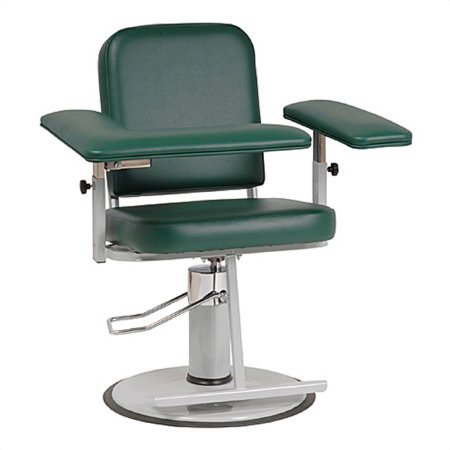 Custom Comfort - Blood Drawing Chair Dark Blue - 1202-LU/AH/DK-BL