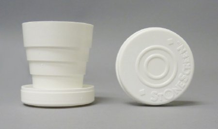 StoneScreen - Kidney Stone Collection Cup Collapsible Plastic Strainer, Nylon Screen - 75109