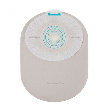 Coloplast SenSura Mio Filtered Ostomy Pouch One-Piece System Midi 5/8 to 1-3/4 Inch Stoma Closed End Flat, Trim To Fit - 10871