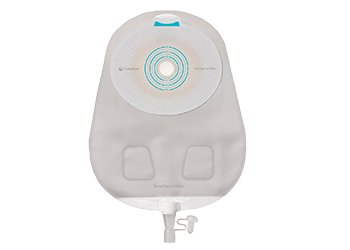 Coloplast SenSura Mio Ostomy Pouch One-Piece System Maxi 3/8 to 1-3/4 Inch Stoma Drainable Flat, Trim to Fit - 10586