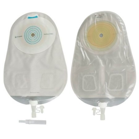SenSura Mio - Ostomy Pouch One-Piece System 10-1/2 Inch Length, Maxi 3/8 to 1-3/4 Inch Stoma Drainable Flat, Trim to Fit - 10586