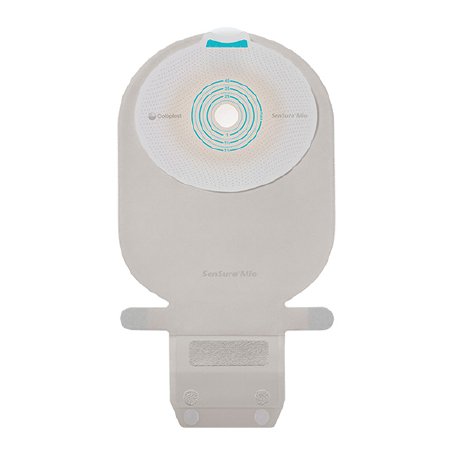 Coloplast SenSura Mio Filtered Ostomy Pouch One-Piece System Maxi 3/8 to 2-1/8 Inch Stoma Drainable Flat, Trim To Fit - 10471