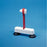 Fabrication Enterprises Denture Brush 2 Sided Bristle Red - Z0-1440